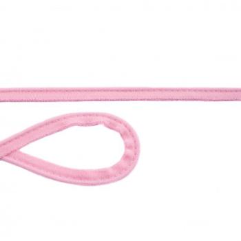 Baumwoll Jersey Paspelband Breite 10 mm Rosa
